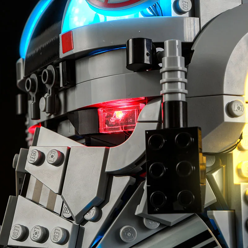 LED Light Kit for LEGO 75429 AT-AT Driver Helmet Lamp DIY Toys Christmas Gift (Not Include Building Block Bricks Sets Model)
LED Light Kit for LEGO 75429 AT-AT Driver Helmet Lamp DIY Toys Christmas Gift (Not Include Building Block Bricks Sets Model)