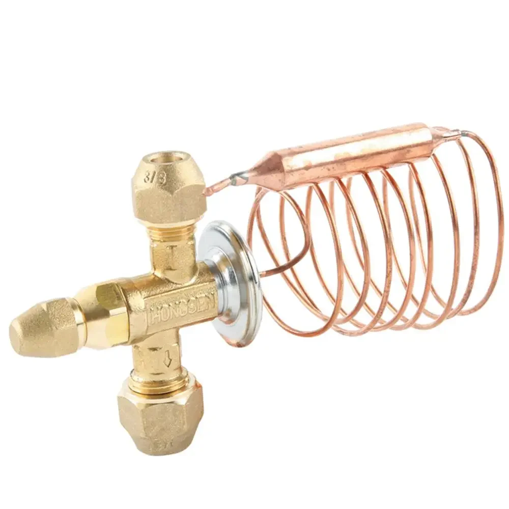 ERF/RF Thermal Expansion Valve Threaded Interface R22 Internal Balance Expansion Valve Three-head Fitting
ERF/RF Thermal Expansion Valve Threaded Interface R22 Internal Balance Expansion Valve Three-head Fitting
