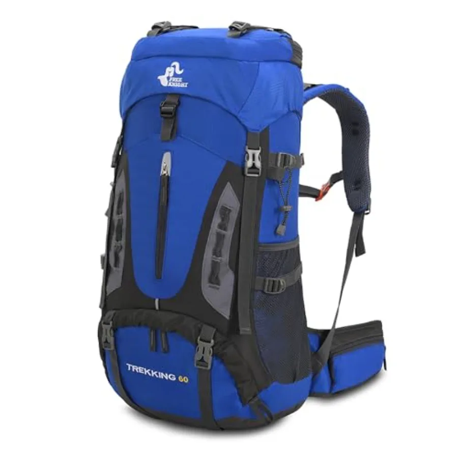 60L Hiking Camping Backpack with Rain Cover, Waterproof Large Capacity Outdoor Sport Travel Daypack Climbing Touring
60L Hiking Camping Backpack with Rain Cover, Waterproof Large Capacity Outdoor Sport Travel Daypack Climbing Touring