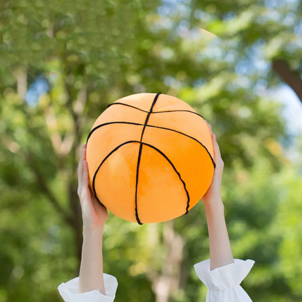 Basketball Stuffed Pillow Soft Throw Pillows 3D Ball Indoor Decoration Sports Decor for Boys Girls 28cm Comfortable
Basketball Stuffed Pillow Soft Throw Pillows 3D Ball Indoor Decoration Sports Decor for Boys Girls 28cm Comfortable