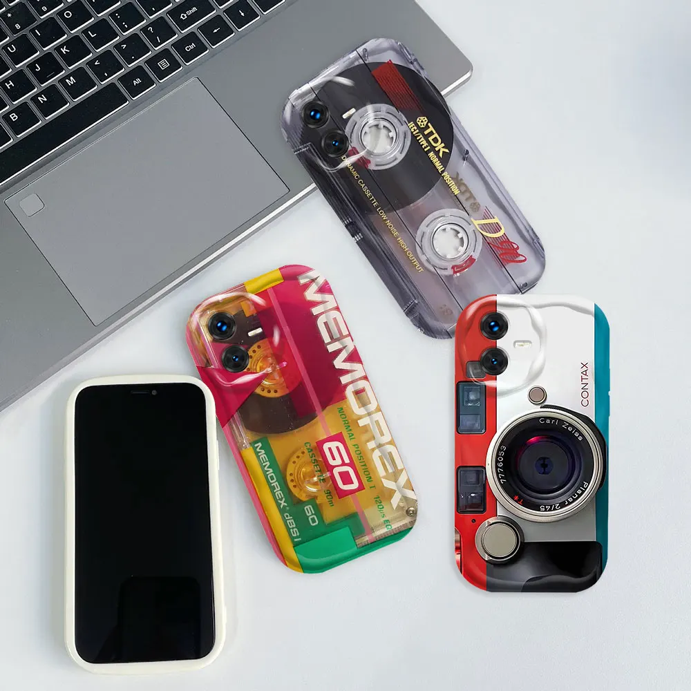 Retro Camera Magnetic Tape Cassette 3D Wave Case For VIVO Y100 Y93 Y91 Y85 Y78 Y77 Y76 Y73 Y50 Y36 Y35 Y28 Y22S Y21 Y21T Cover
Retro Camera Magnetic Tape Cassette 3D Wave Case For VIVO Y100 Y93 Y91 Y85 Y78 Y77 Y76 Y73 Y50 Y36 Y35 Y28 Y22S Y21 Y21T Cover