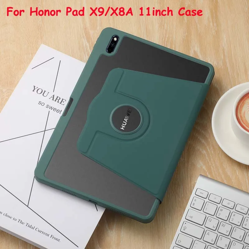 Для Huawei Honor Pad X9 X8A 2024, противоударный защитный чехол из искусственной кожи, вращающийся на 360 градусов, с гнездом для ручки, чехол-подставка для планшета
Для Huawei Honor Pad X9 X8A 2024, противоударный защитный чехол из искусственной кожи, вращающийся на 360 градусов, с гнездом для ручки, чехол-подставка для планшета