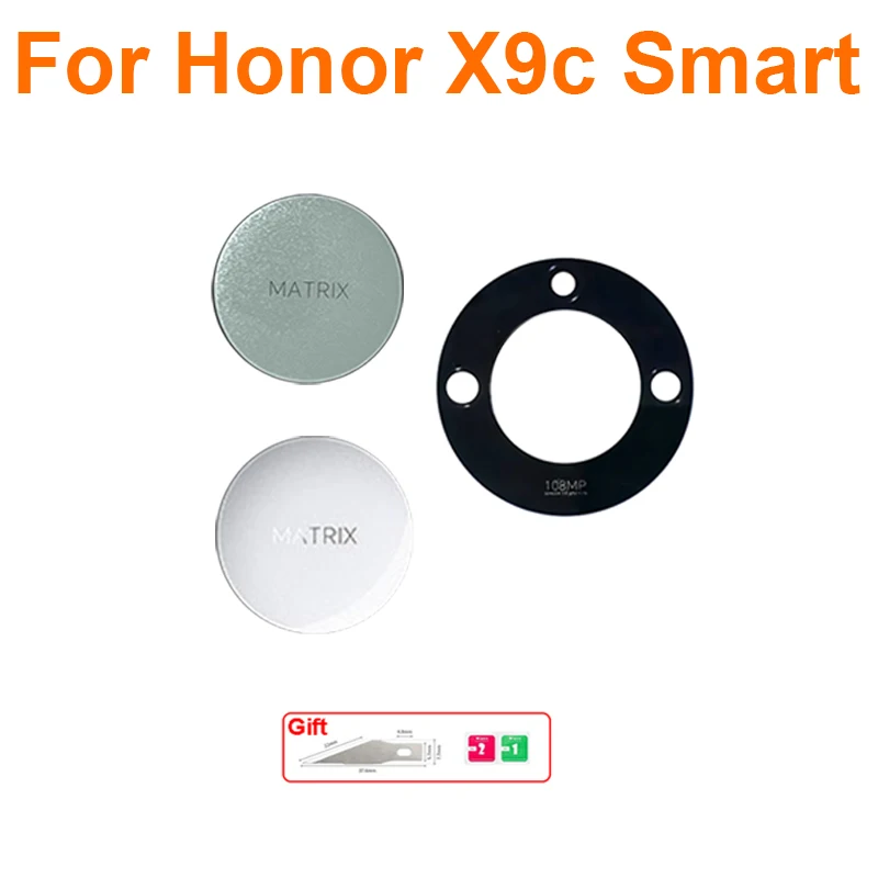 Genuine Back Camera Lens For Honor X9C Smart 5G BRC-NX1 Rear Camera Glass Lens Sticker Replacement Parts
Genuine Back Camera Lens For Honor X9C Smart 5G BRC-NX1 Rear Camera Glass Lens Sticker Replacement Parts