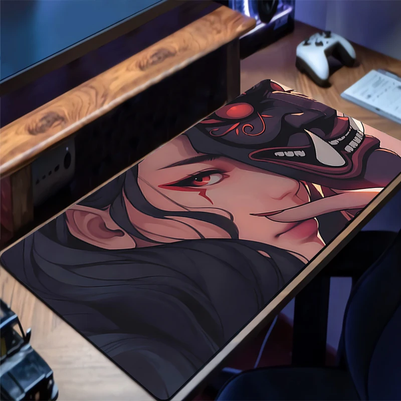 Anime HD Print Mouse Pad Gaming Mousepad Rubber Computer Devil Oni Mask Desk Mouse Mat Gamer Accessories Non-slip Keyboard Pad
Anime HD Print Mouse Pad Gaming Mousepad Rubber Computer Devil Oni Mask Desk Mouse Mat Gamer Accessories Non-slip Keyboard Pad