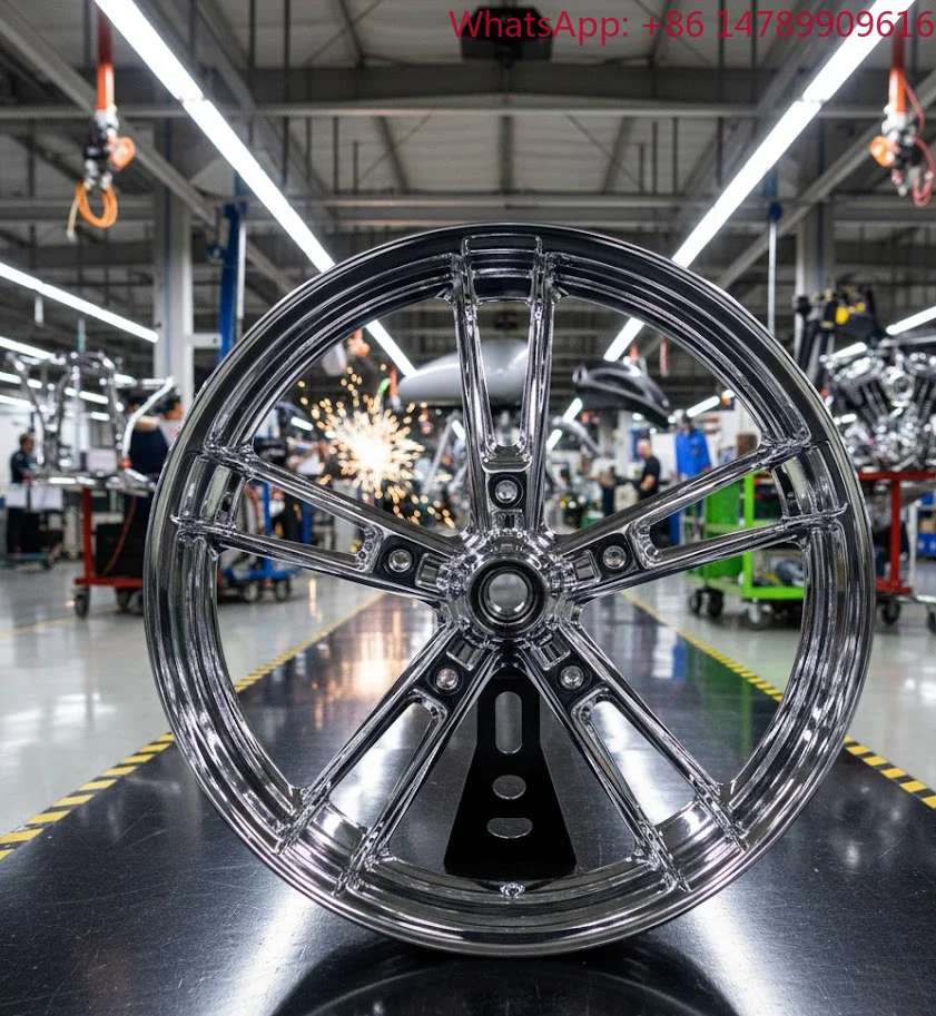 Customizablewheel Sizes.21" 21X3.5 Chrome ENFORCER WHEEL FRONT RIM For HARLEY TOURING BAGGER ROAD GLIDEAmericanClassicBike2014-
Customizablewheel Sizes.21" 21X3.5 Chrome ENFORCER WHEEL FRONT RIM For HARLEY TOURING BAGGER ROAD GLIDEAmericanClassicBike2014-