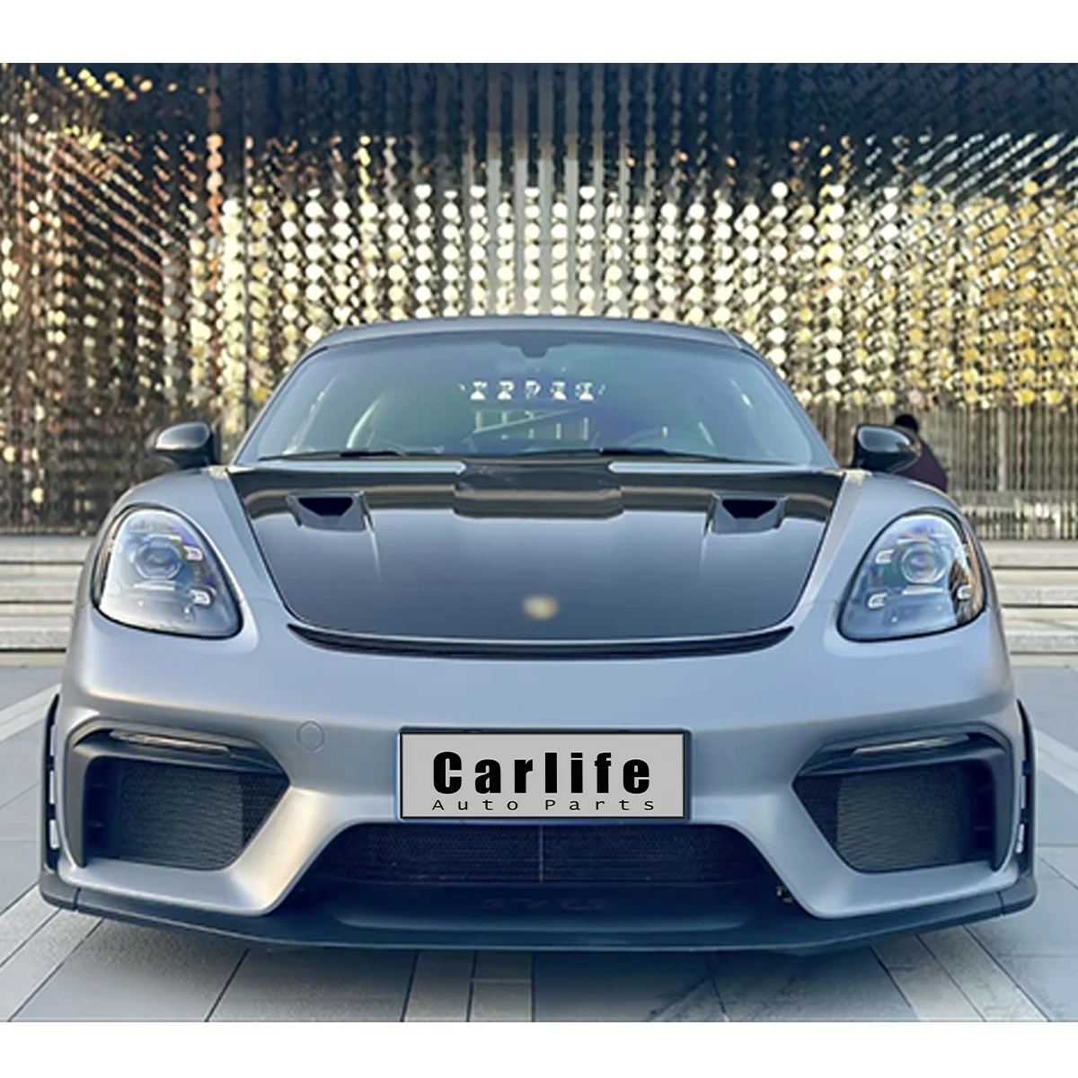 Hot Sale Car Bumpers Body Kit for 718 Cayman Boxster 982 2016-2025 Upgrade to GT4RS With Carbon Fiber Tail Wing.
Hot Sale Car Bumpers Body Kit for 718 Cayman Boxster 982 2016-2025 Upgrade to GT4RS With Carbon Fiber Tail Wing.