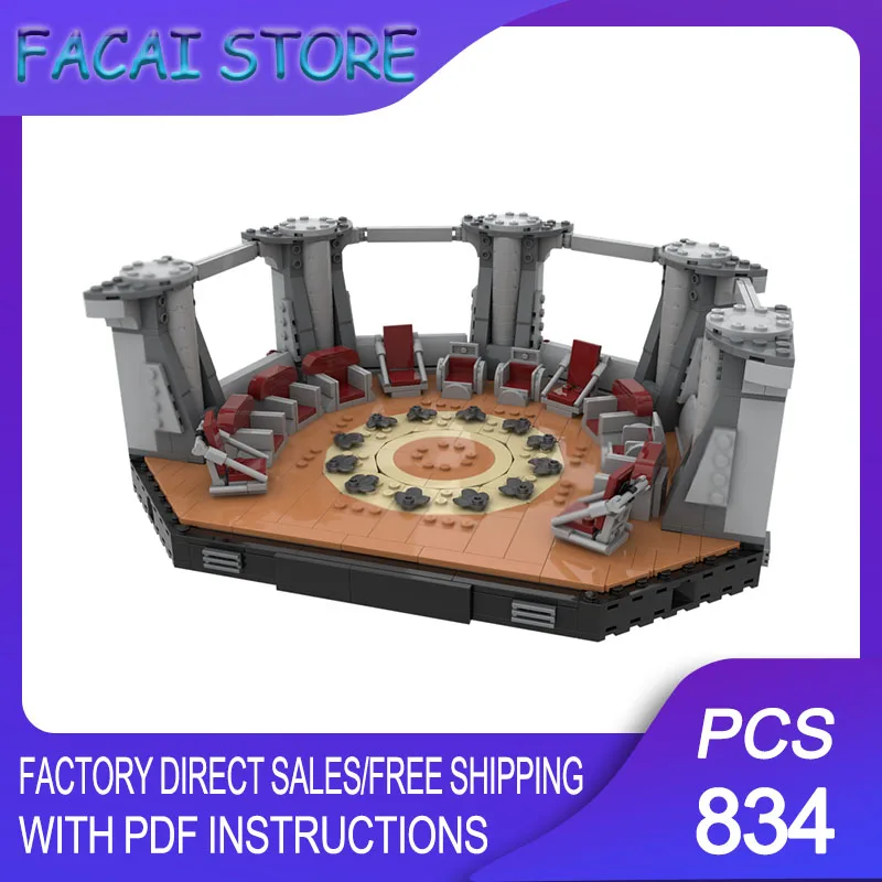 Star Movie Model Moc Building Bricks Modular Peacekeeper Council Model Technology Blocks Christmas DIY Toy Construction Gifts
Star Movie Model Moc Building Bricks Modular Peacekeeper Council Model Technology Blocks Christmas DIY Toy Construction Gifts