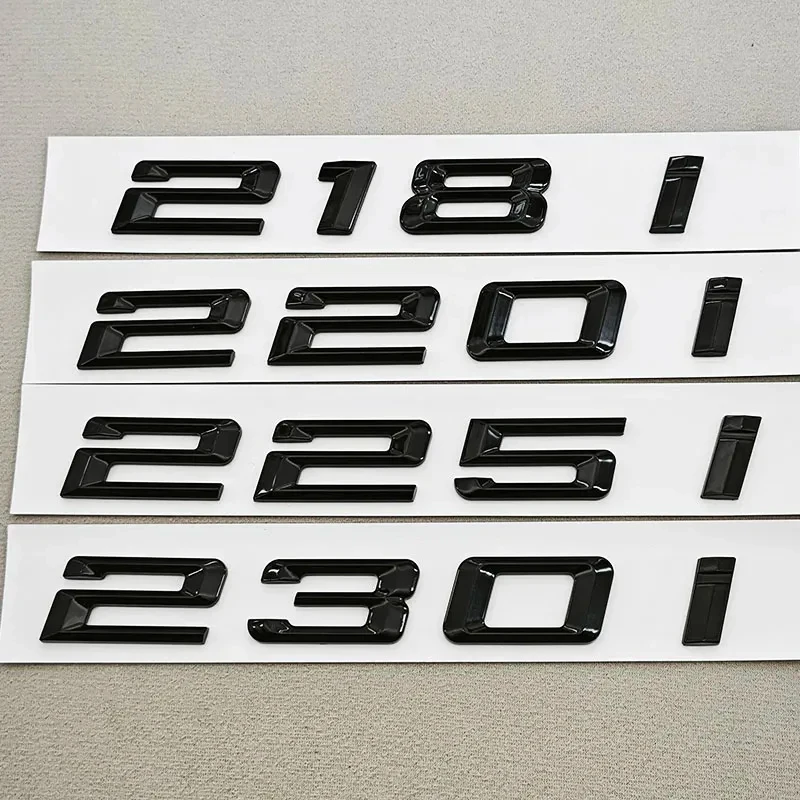 3D ABS Car Letters Rear Trunk Badge Logo 218i 220i 230i Sticker Emblem Decals For BMW F22 F23 218i 220i 225i 230i Tail Marking
3D ABS Car Letters Rear Trunk Badge Logo 218i 220i 230i Sticker Emblem Decals For BMW F22 F23 218i 220i 225i 230i Tail Marking