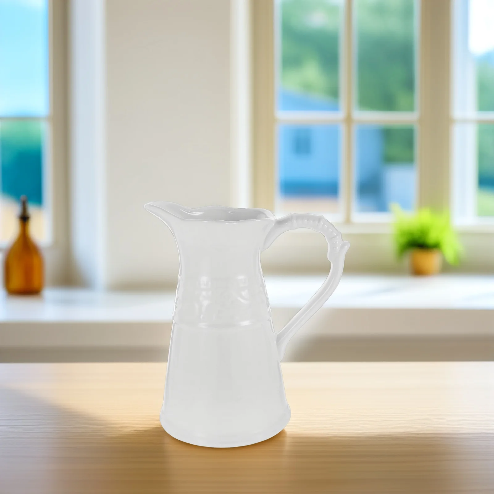 Vintage Ceramic Milk Pitcher Flower Vase European Style Home Decor for Living Room Desktop Arrangement Holder Dried
Vintage Ceramic Milk Pitcher Flower Vase European Style Home Decor for Living Room Desktop Arrangement Holder Dried