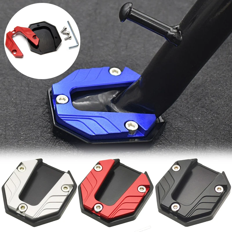 Aluminum Alloy Motorcycle Kickstand Extender Scooter Foot Side Stand Extension Pad Anti-skid Enlarged Base Moto Accessories
Aluminum Alloy Motorcycle Kickstand Extender Scooter Foot Side Stand Extension Pad Anti-skid Enlarged Base Moto Accessories