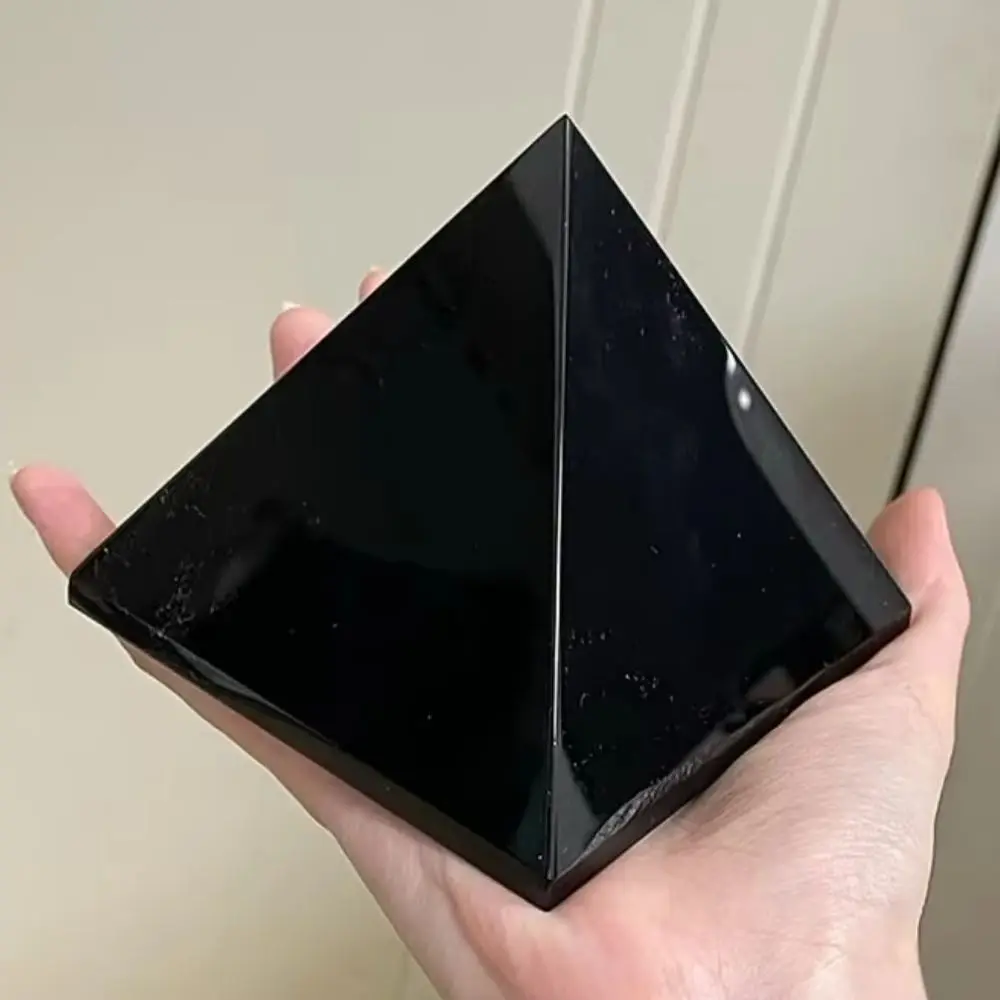 7cm Natural Black Obsidian Pyramid Mineral Meditation Reiki Healing Energy Stone Folk Crafts Decorative Tabletop Living Room
7cm Natural Black Obsidian Pyramid Mineral Meditation Reiki Healing Energy Stone Folk Crafts Decorative Tabletop Living Room