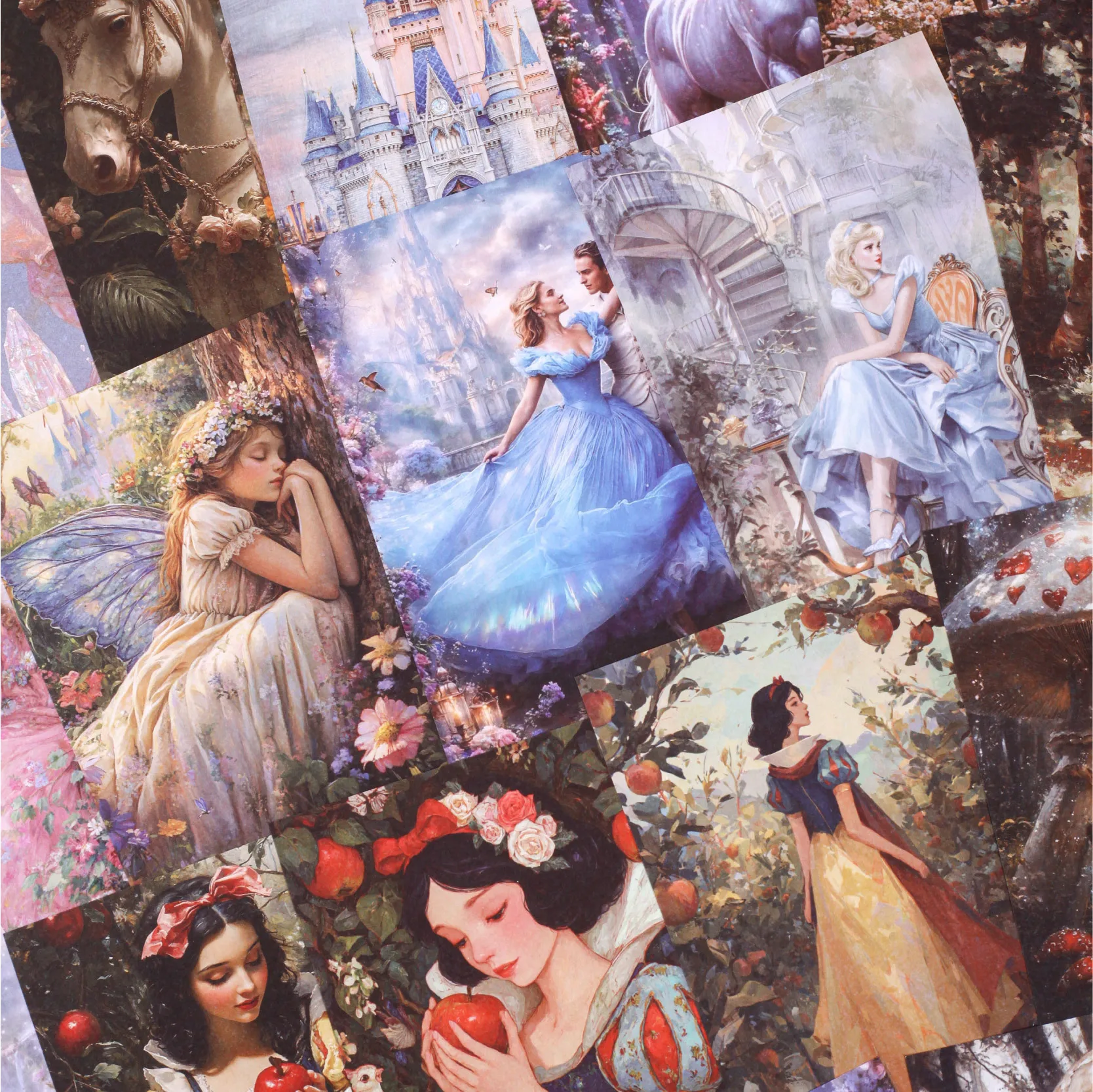 32sheets/lot Memo Pads Material Paper Fengdu Fairy Tale Junk Journal Scrapbooking paper Decoration stationery
32sheets/lot Memo Pads Material Paper Fengdu Fairy Tale Junk Journal Scrapbooking paper Decoration stationery