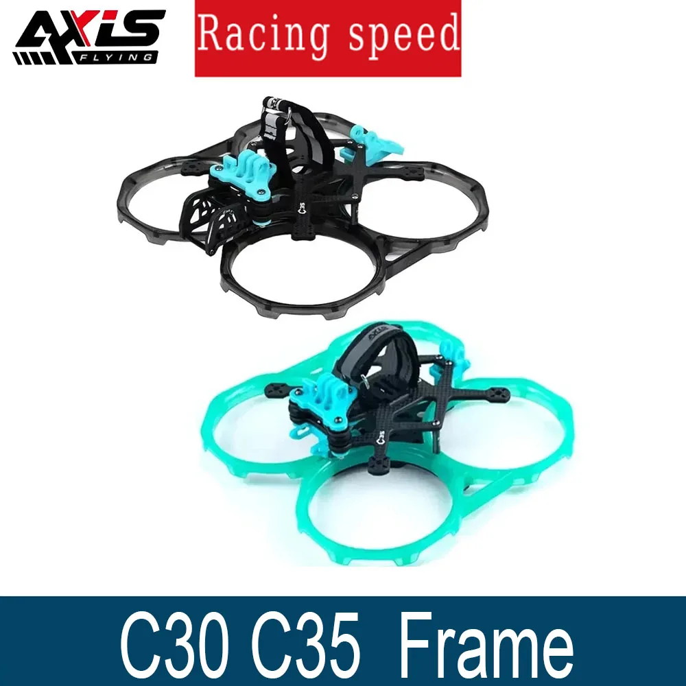 Axisflying C30/C35 Carbon Cinewhoop Frame - 138mm/152mm Lightweight Prop Guard for FPV & Racing Drones"
Axisflying C30/C35 Carbon Cinewhoop Frame - 138mm/152mm Lightweight Prop Guard for FPV & Racing Drones"