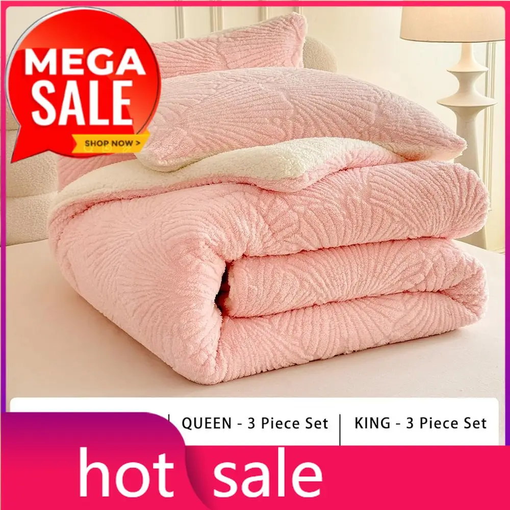 PopularPremium Geometric Quilt Set with 2 Pillowcases - Light Pink, 3-Piece Bedding for Full/Queen Size
PopularPremium Geometric Quilt Set with 2 Pillowcases - Light Pink, 3-Piece Bedding for Full/Queen Size