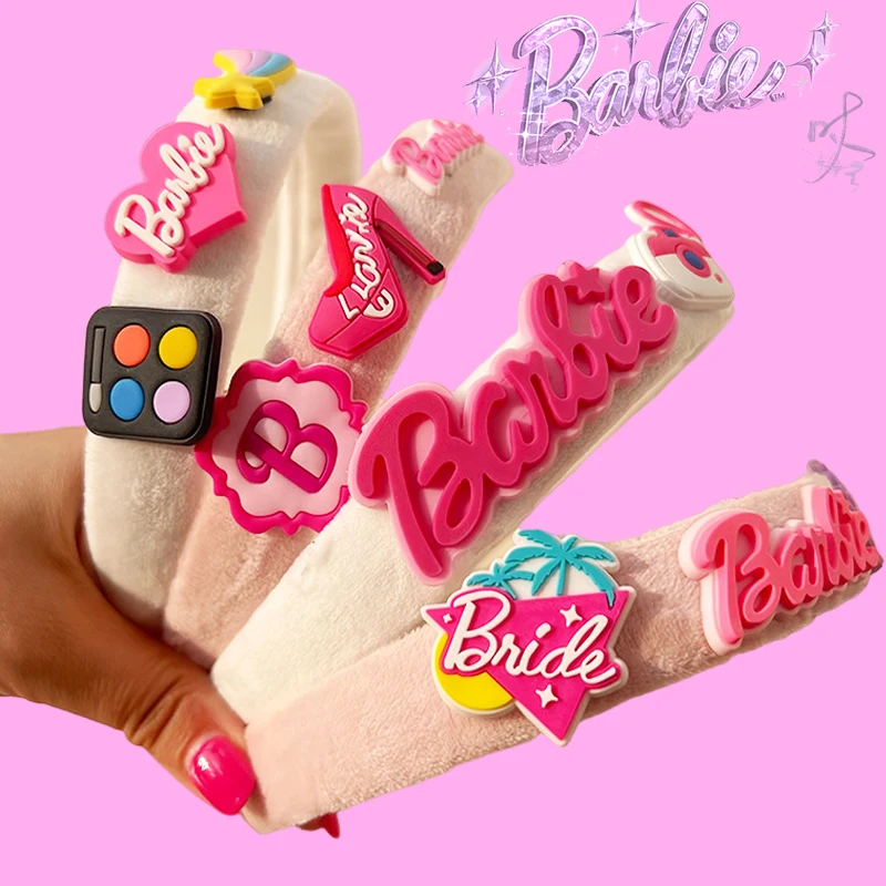 Barbie Headband Kawaii Cartoon Sweet Hairband Hair Sponge Lolita Y2K Style Decoration Cute Stylish Girls Kids Gift Lovely
Barbie Headband Kawaii Cartoon Sweet Hairband Hair Sponge Lolita Y2K Style Decoration Cute Stylish Girls Kids Gift Lovely