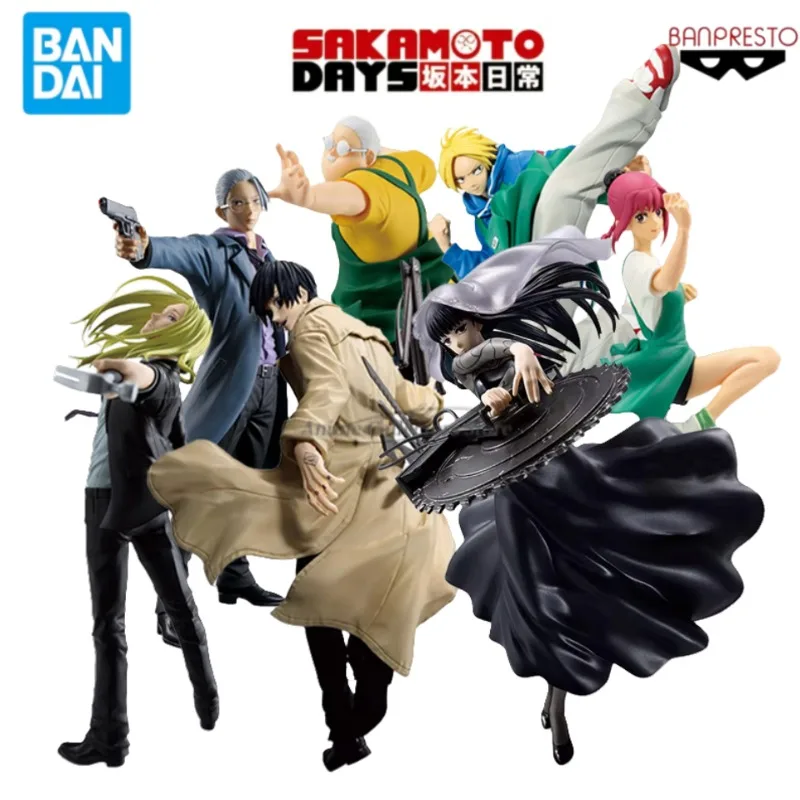 Оригинал в наличии Bandai Banpresto SAKAMOTO DAYS Nagumo Yoichi Osaragi Taro Sakamoto Shin Asakura Anime Action Figure Toys
Оригинал в наличии Bandai Banpresto SAKAMOTO DAYS Nagumo Yoichi Osaragi Taro Sakamoto Shin Asakura Anime Action Figure Toys