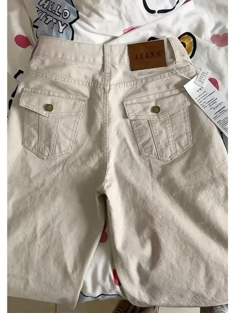 Light Washed Straight Leg Workwear Jeans Men Summer American Style Slimming Casual Pants Thin Loose Wide Leg Trousers
Light Washed Straight Leg Workwear Jeans Men Summer American Style Slimming Casual Pants Thin Loose Wide Leg Trousers