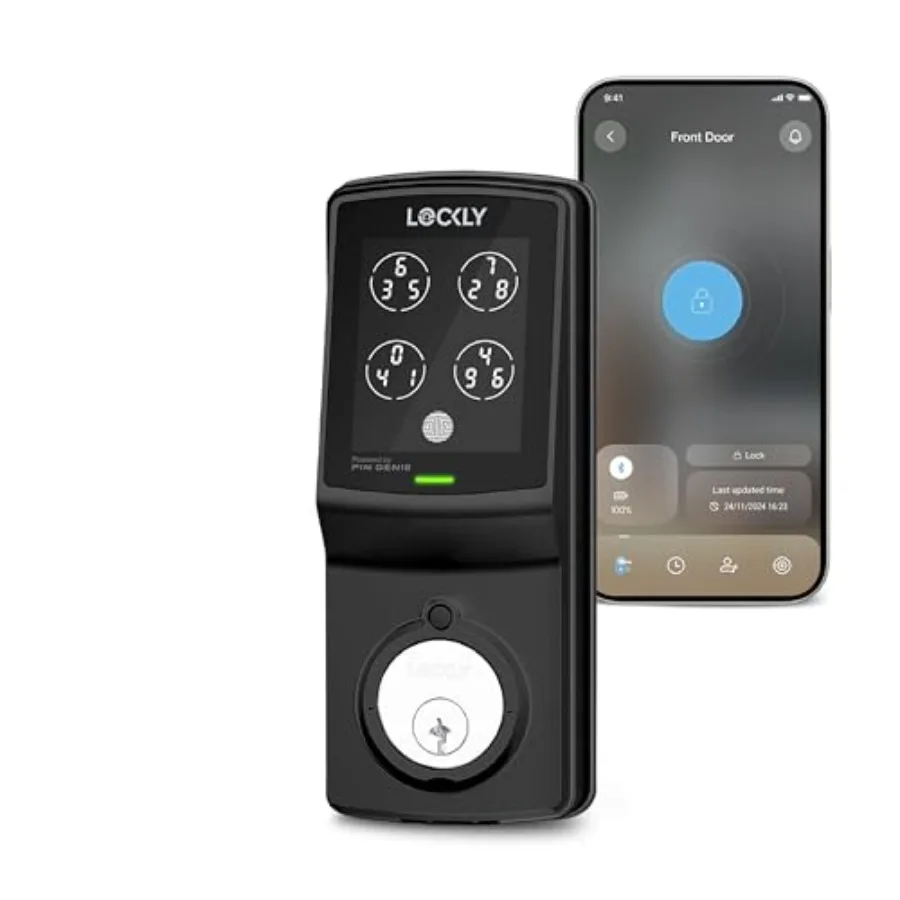 Умный замок Smart Lock Model 7S с Bluetooth, бесключевой доступ и PIN-кодом ® Цифровой кодовый замок для входной двери с функцией голосового управления
Умный замок Smart Lock Model 7S с Bluetooth, бесключевой доступ и PIN-кодом ® Цифровой кодовый замок для входной двери с функцией голосового управления