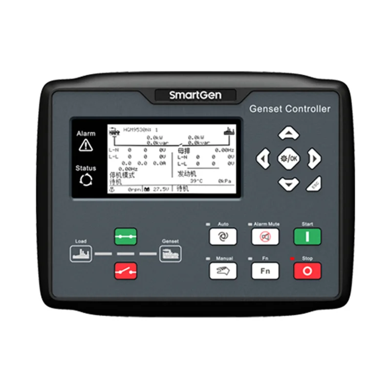 Контроллер генератора Smartgen HGM9530 HGM9530N, избыточная параллельная панель управления генератором
Контроллер генератора Smartgen HGM9530 HGM9530N, избыточная параллельная панель управления генератором