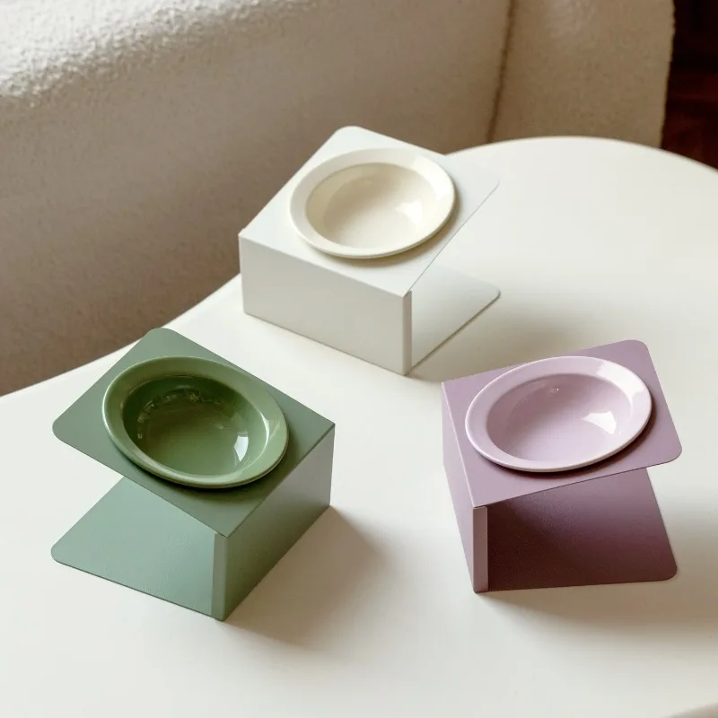 Ceramic Slanted Pet Cat Bowl High Stand Neck Protection Anti-Spill Drinking Water Food Cat Dog Bowl Pet Supplies Kitten Puppy
Ceramic Slanted Pet Cat Bowl High Stand Neck Protection Anti-Spill Drinking Water Food Cat Dog Bowl Pet Supplies Kitten Puppy