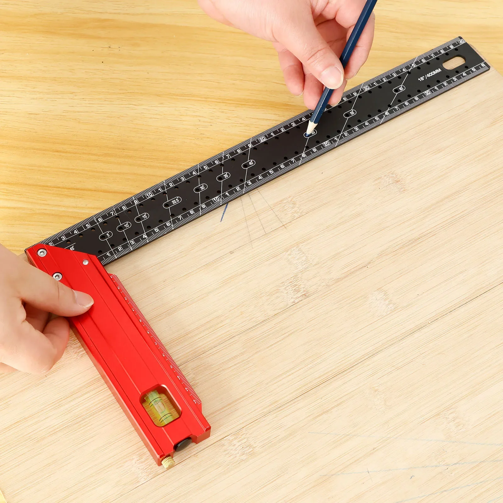Marking Gauge L Shaped Scribing Ruler Aluminum Alloy Woodworking Measuring Marking Tools Carpenter Adjustable Angle Scribe Ruler
Marking Gauge L Shaped Scribing Ruler Aluminum Alloy Woodworking Measuring Marking Tools Carpenter Adjustable Angle Scribe Ruler