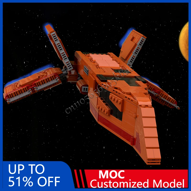 1026 PCS The Moldy Crow Warship light Cargo Ship MOC Building Block Model DIY Creative Bricks Assembly Toy Kids Gift Collection
1026 PCS The Moldy Crow Warship light Cargo Ship MOC Building Block Model DIY Creative Bricks Assembly Toy Kids Gift Collection