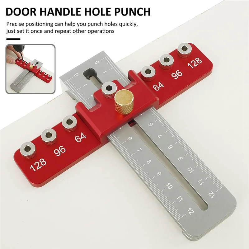 AEE6-Adjustable Cabinet Hardware Doweling Jig Hole Locator Precise Woodworking Drill Guide For Drawer Cabinet
AEE6-Adjustable Cabinet Hardware Doweling Jig Hole Locator Precise Woodworking Drill Guide For Drawer Cabinet