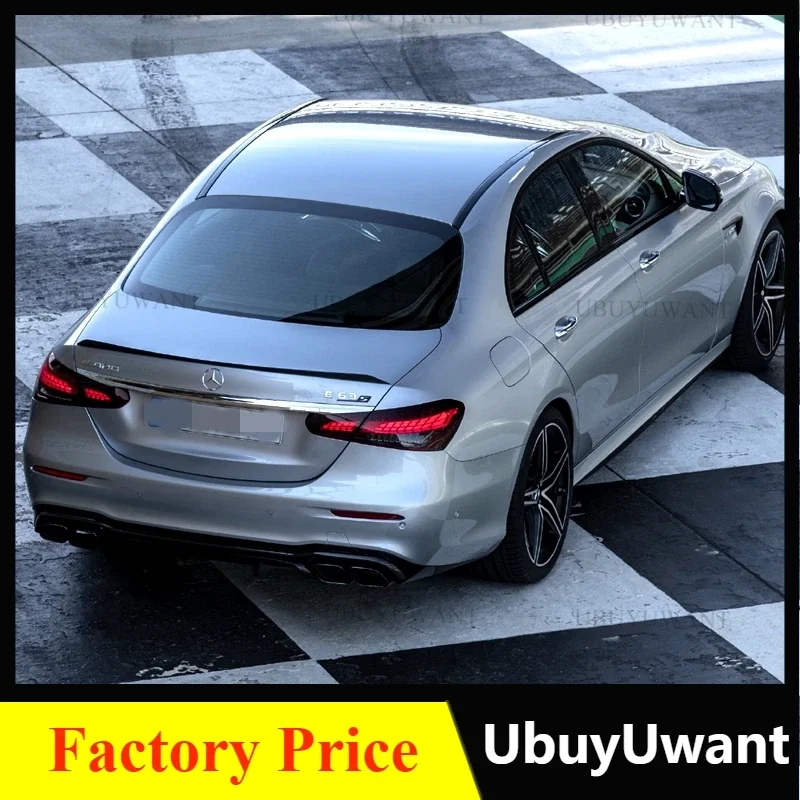 For Benz W213 E-class E43 E200 E300 E63 2020 2021 ABS Rear Spoiler Tail Trunk Boot Wing Cover Car Accessories
For Benz W213 E-class E43 E200 E300 E63 2020 2021 ABS Rear Spoiler Tail Trunk Boot Wing Cover Car Accessories