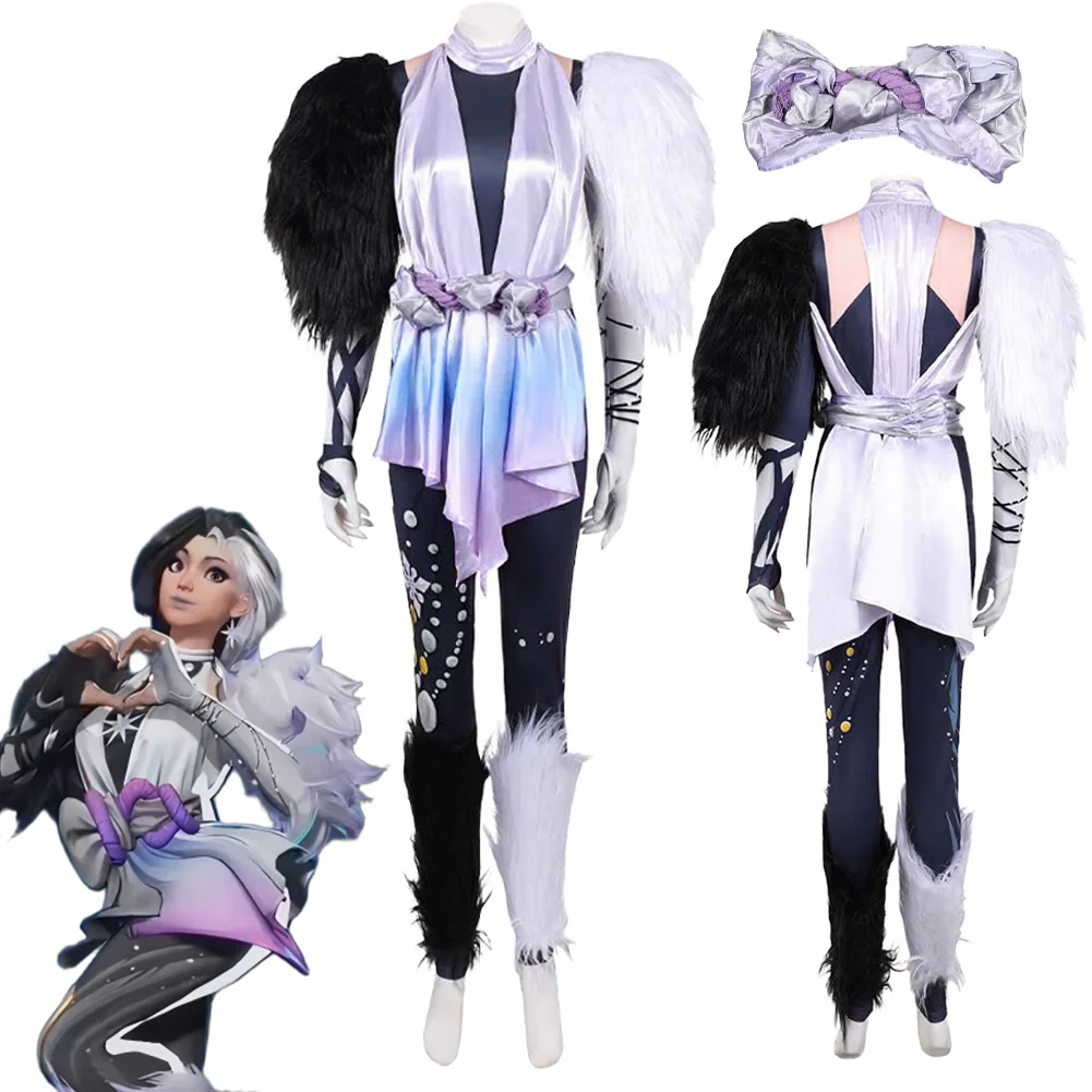 Luna Snow Cosplay Fantasy Battle Pass Suits Clothing Game Rival Costume Disguise Adult Women Roleplay Party Outfits
Luna Snow Cosplay Fantasy Battle Pass Suits Clothing Game Rival Costume Disguise Adult Women Roleplay Party Outfits
