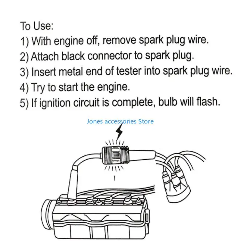 W8KD тестер зажигания, тестер зажигания двигателя, 6-12 В, защита от дурака, инструмент для диагностики якоря катушки
W8KD тестер зажигания, тестер зажигания двигателя, 6-12 В, защита от дурака, инструмент для диагностики якоря катушки