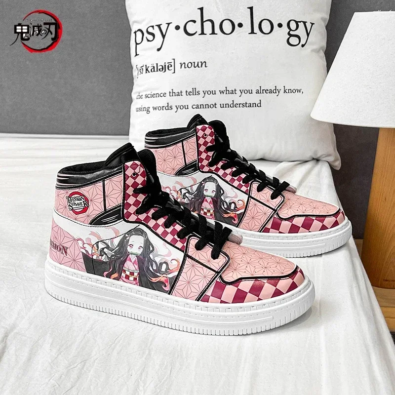 Deadslayer cartoon anime sneakers kimessu no Yaiba cute nezuko cosplay casual high top shoes anime running shoes birthday gift
Deadslayer cartoon anime sneakers kimessu no Yaiba cute nezuko cosplay casual high top shoes anime running shoes birthday gift