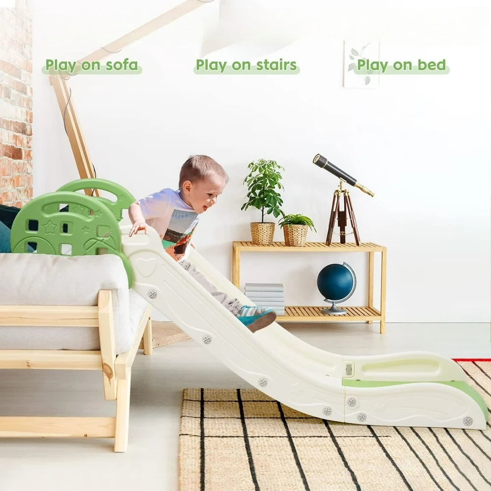 Couch Slide for Stairs Bed Kids Extended Widened Toddler Slide Plastic Indoor Toy Adjustable Height Non-Slip Easy to Assemble
Couch Slide for Stairs Bed Kids Extended Widened Toddler Slide Plastic Indoor Toy Adjustable Height Non-Slip Easy to Assemble
