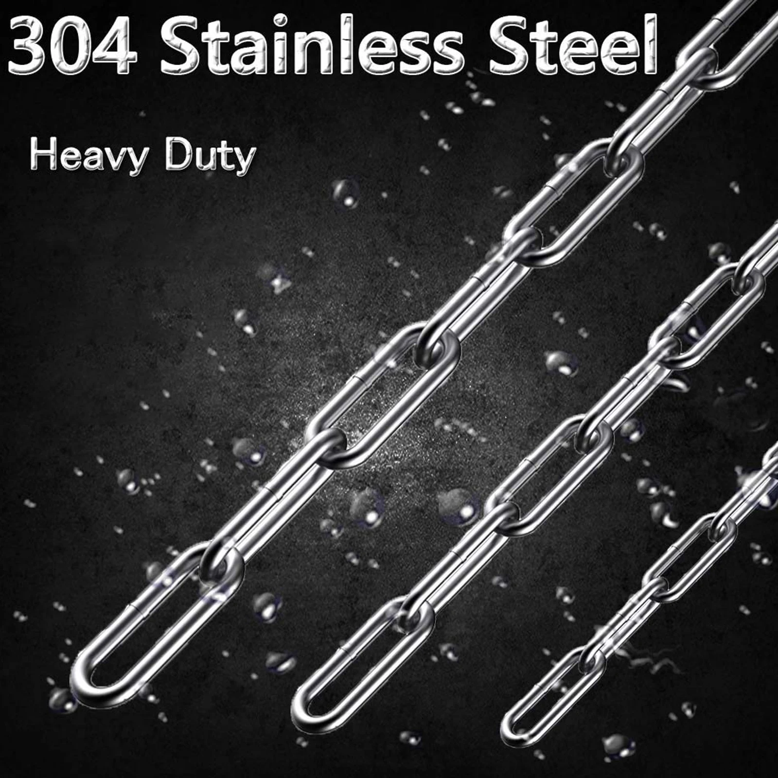 Stainless Steel Chain 304 Grade Anti Rust Home Decor Hanging Chains Ch Accessories Long Ring Chain Ultra Flexible Adjust
Stainless Steel Chain 304 Grade Anti Rust Home Decor Hanging Chains Ch Accessories Long Ring Chain Ultra Flexible Adjust