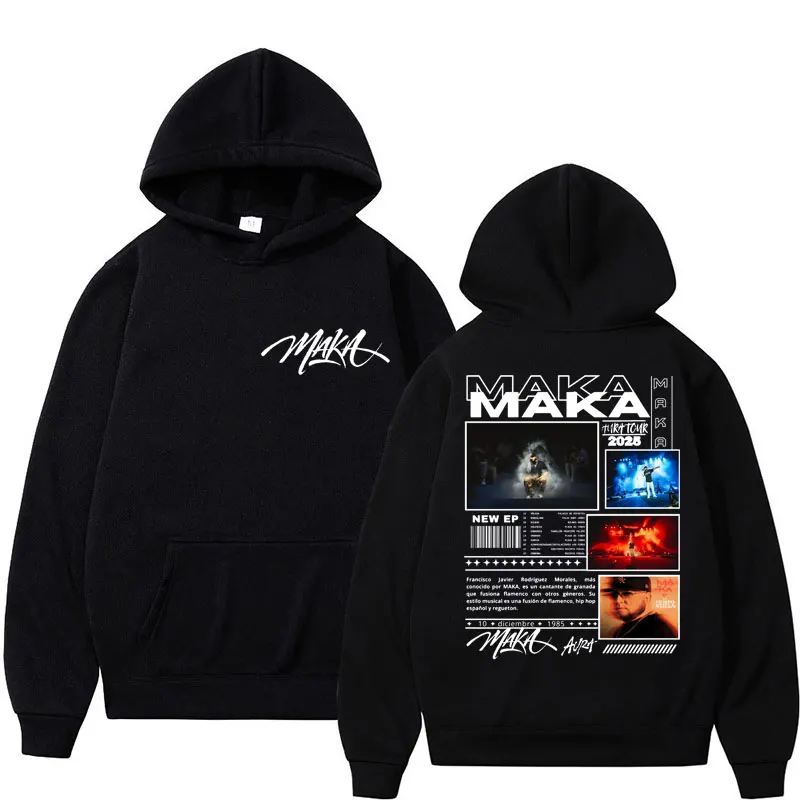 Rapper Maka Aura Tour Concert 2025 Hoodie Men Women Hip Hop Trendy Fans Gifts Sweatshirt Casual Fleece Loose Pullover Streetwear
Rapper Maka Aura Tour Concert 2025 Hoodie Men Women Hip Hop Trendy Fans Gifts Sweatshirt Casual Fleece Loose Pullover Streetwear