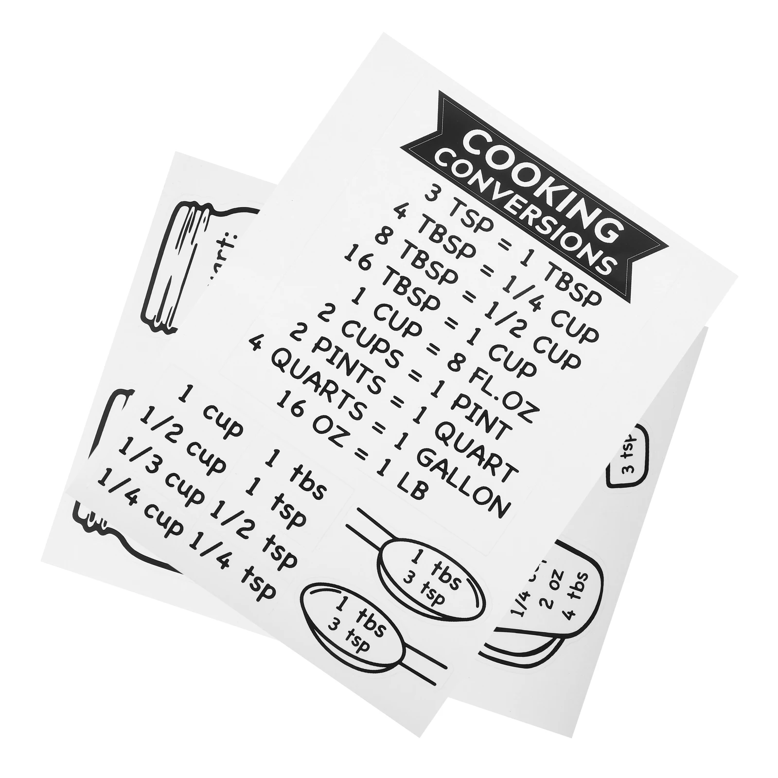 2Pcs Kitchen Measurement Conversion Chart Accurate Baking Conversion Guide Ounces Cups Milliliters Grams Cooking Ingredient
2Pcs Kitchen Measurement Conversion Chart Accurate Baking Conversion Guide Ounces Cups Milliliters Grams Cooking Ingredient