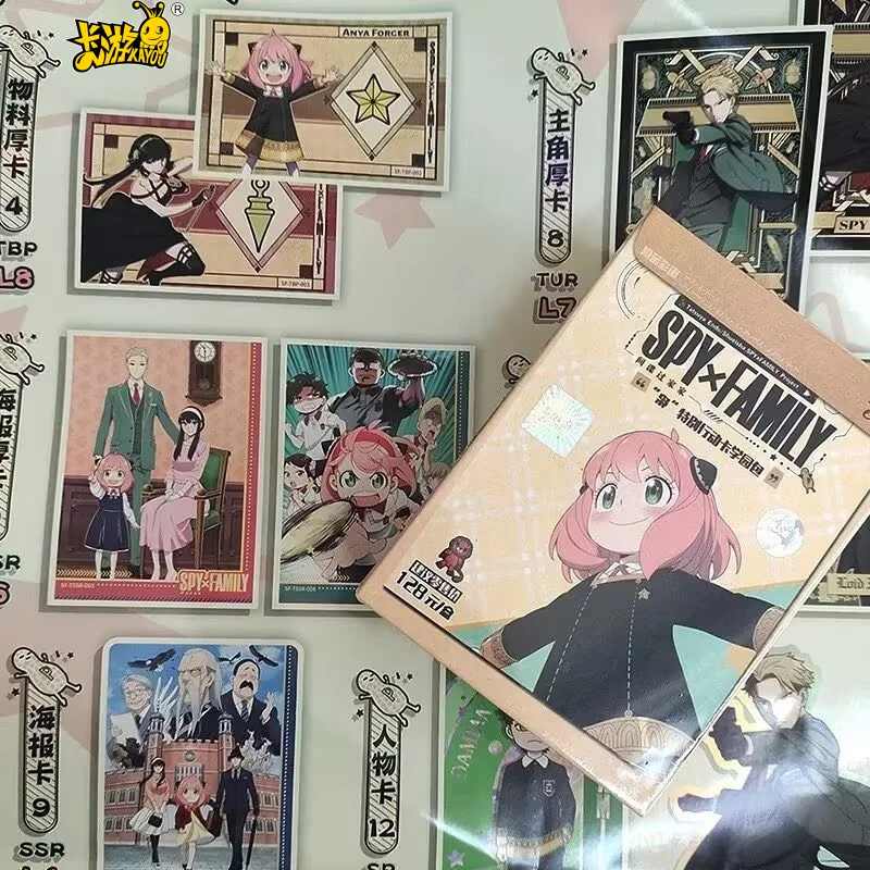 Genuine Kayou Anime Spy X Family Special Action Card Academy Pack Tbp Tur Tssr Ur Ssr Hr Sr R Series Cards Surprise Toys Gifts
Genuine Kayou Anime Spy X Family Special Action Card Academy Pack Tbp Tur Tssr Ur Ssr Hr Sr R Series Cards Surprise Toys Gifts