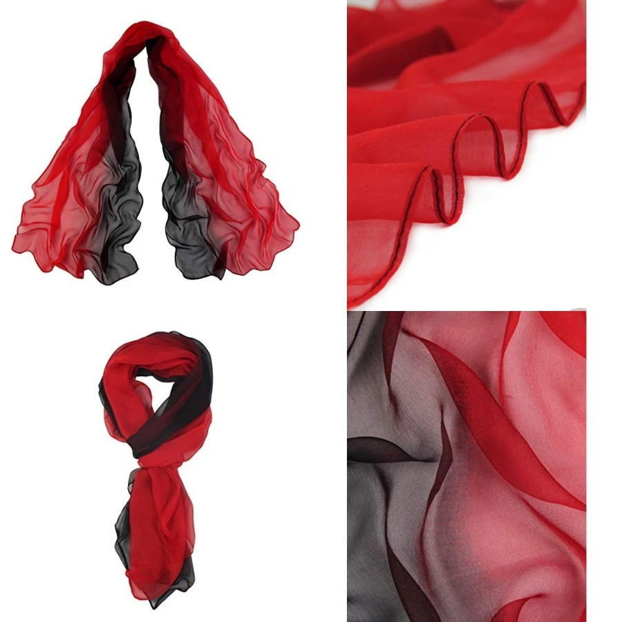 Long Chiffon Sheer Scarf Gradient Shaded Colors Lightweight Scarf For Womens,Col 703
Long Chiffon Sheer Scarf Gradient Shaded Colors Lightweight Scarf For Womens,Col 703