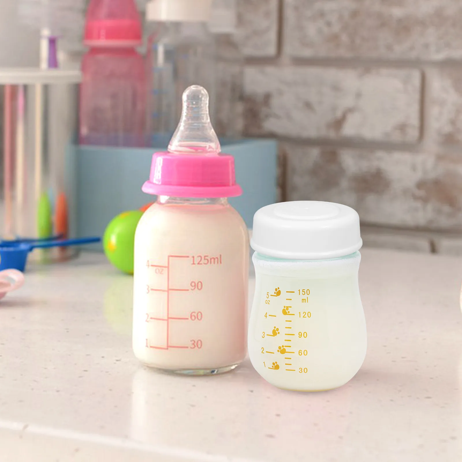 Baby Bottle Sealing Cap Leak-Proof Clear Reusable Universal Fit for Feeding Bottles Travel Storage Milk Bottle Replacement Lid
Baby Bottle Sealing Cap Leak-Proof Clear Reusable Universal Fit for Feeding Bottles Travel Storage Milk Bottle Replacement Lid