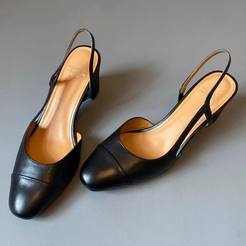 Fashion Womens Shoes Luxury Genuine Leather High Heeled Sandals for Woman French Style Casual Shoes Designer Shoes Zapatos Mujer
Fashion Womens Shoes Luxury Genuine Leather High Heeled Sandals for Woman French Style Casual Shoes Designer Shoes Zapatos Mujer