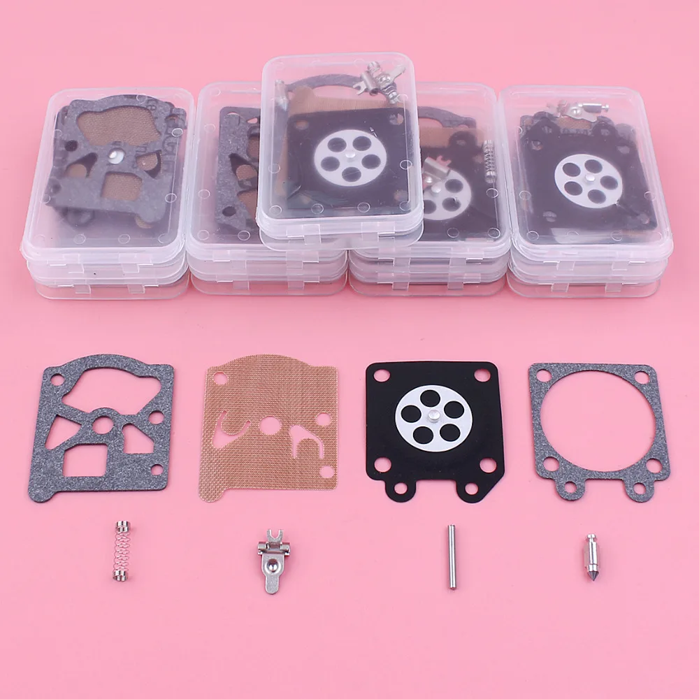 10pcs/lot Carburetor Repair Diaphragm Kit For Partner 350 351 370 371 420 Poulan 2150 2450 2500 Chainsaw Part Walbor 33 29
10pcs/lot Carburetor Repair Diaphragm Kit For Partner 350 351 370 371 420 Poulan 2150 2450 2500 Chainsaw Part Walbor 33 29