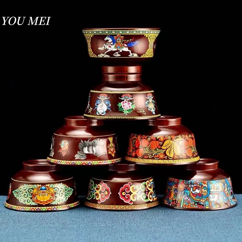Tibetan-Style Solid Wood Dark-Colored Tsampa Bowl,Auspicious Wooden Butter Tea Bowls,Handicraft Holy Water Bowl Buddhist Item
Tibetan-Style Solid Wood Dark-Colored Tsampa Bowl,Auspicious Wooden Butter Tea Bowls,Handicraft Holy Water Bowl Buddhist Item