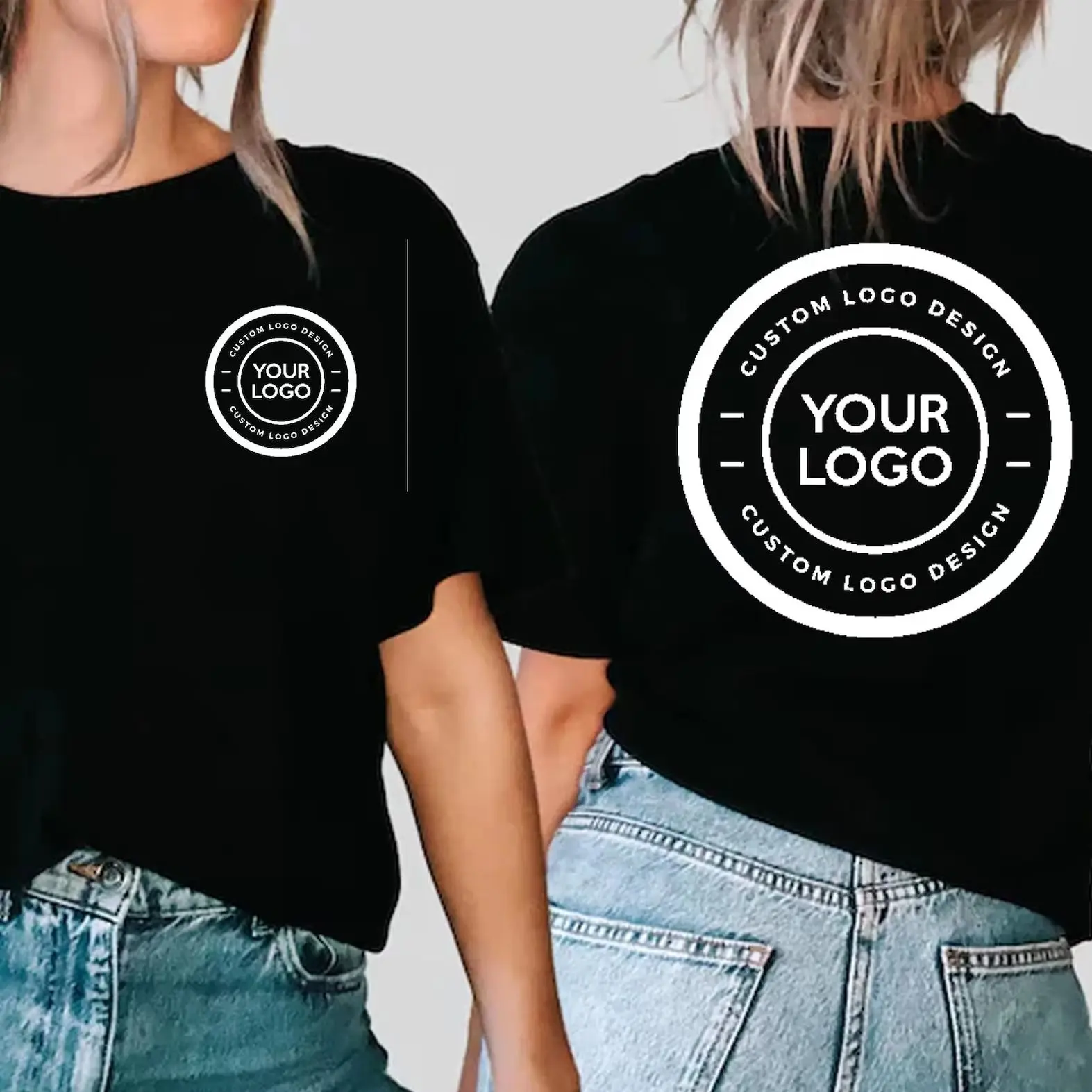 Customized Company Business Logo Design Shirt Unisex Female Personalized Your brand Logo on Front and Back T Shirt Comfort Tees
Customized Company Business Logo Design Shirt Unisex Female Personalized Your brand Logo on Front and Back T Shirt Comfort Tees