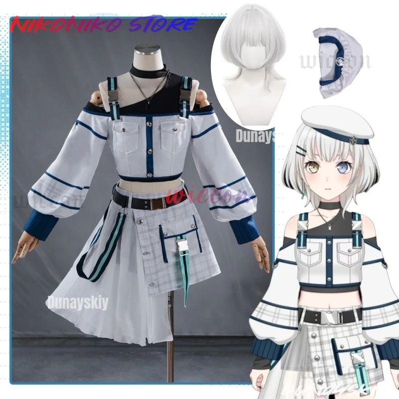 BanG Dream! It's MyGO!!!!! Raana Kaname Cosplay Costume Girl Halloween Party Sweet Uniform Hat Skirt Socks Belt Accessories Set
BanG Dream! It's MyGO!!!!! Raana Kaname Cosplay Costume Girl Halloween Party Sweet Uniform Hat Skirt Socks Belt Accessories Set