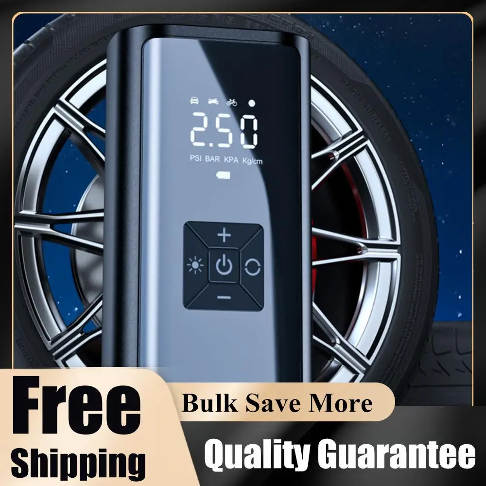 150PSI Electric Tire Pump with LED Light Portable Car Inflator Pump LCD Display Car Tire Inflator for Car Tires
150PSI Electric Tire Pump with LED Light Portable Car Inflator Pump LCD Display Car Tire Inflator for Car Tires