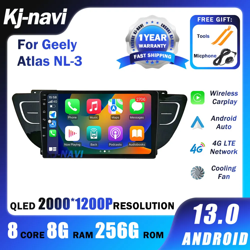 Car Radio Android 13 For Geely Atlas NL-3 2016 - 2020 Multimedia Video Player Navigation Carplay WIFI 4G BT GPS No 2din Auto DVD
Car Radio Android 13 For Geely Atlas NL-3 2016 - 2020 Multimedia Video Player Navigation Carplay WIFI 4G BT GPS No 2din Auto DVD