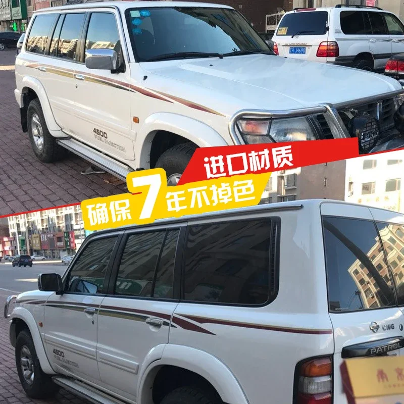 Car Vinyl Sticker FOR Nissan Patrol Y61 Y60 4500 4800 body decoration customization modification fashion Decor Auto Accessories
Car Vinyl Sticker FOR Nissan Patrol Y61 Y60 4500 4800 body decoration customization modification fashion Decor Auto Accessories