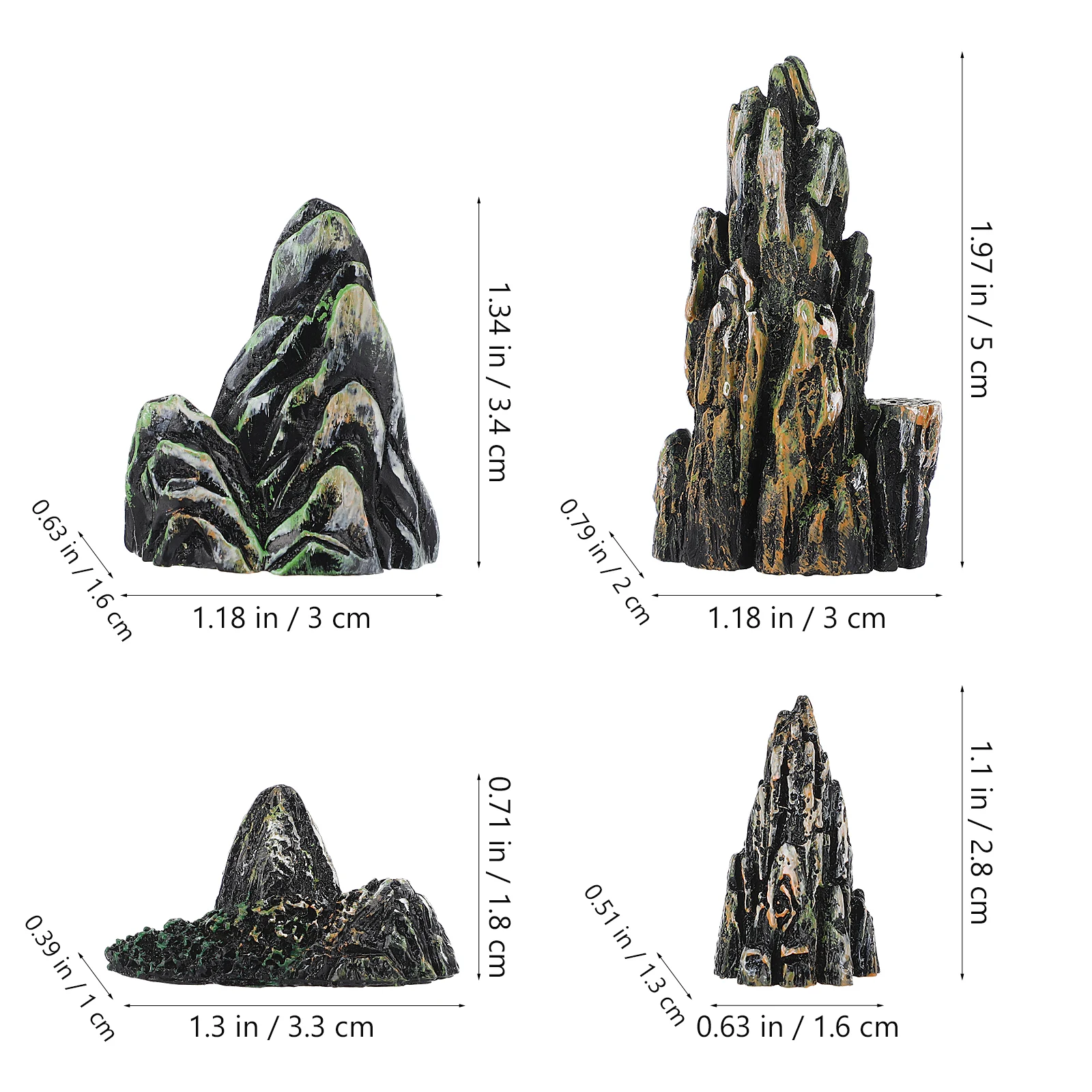 8 Pcs Simulation Fake Mountain Bonsai Home Decor Rockeries Garden Accessory Gardening Resin Ornaments Statue
8 Pcs Simulation Fake Mountain Bonsai Home Decor Rockeries Garden Accessory Gardening Resin Ornaments Statue
