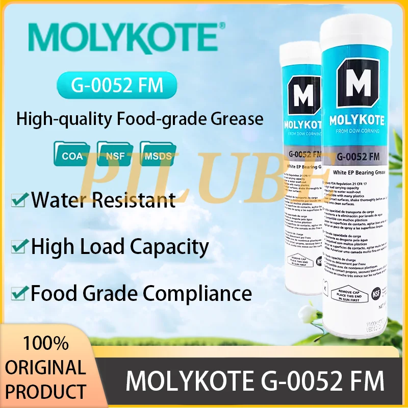 MOLYKOTE G-0052FM Пищевая смазка Высокопроизводительная смазка для пищевой промышленности и упаковочного оборудования Оригинальный продукт
MOLYKOTE G-0052FM Пищевая смазка Высокопроизводительная смазка для пищевой промышленности и упаковочного оборудования Оригинальный продукт