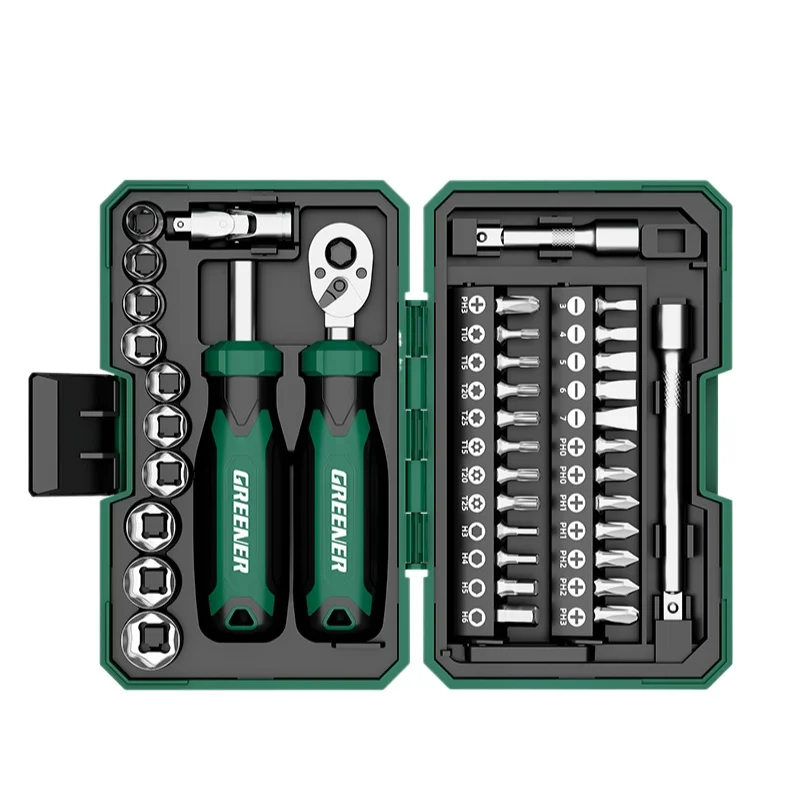 Ratchet screwdriver set Motorcycle on-board tools Maintenance sleeve Wrench combination
Ratchet screwdriver set Motorcycle on-board tools Maintenance sleeve Wrench combination