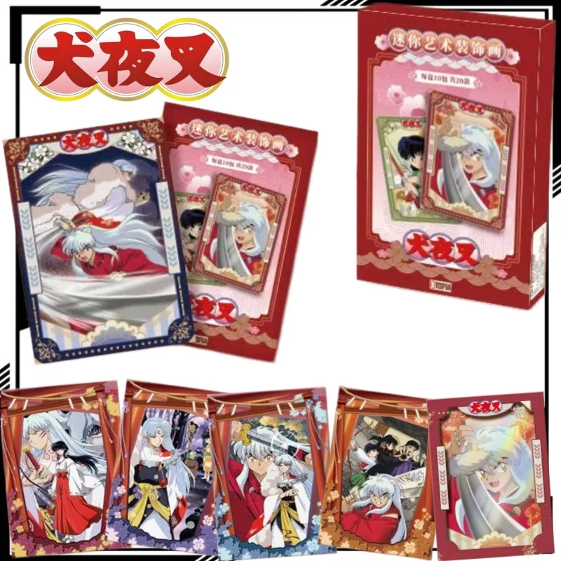 Inuyasha Collectible Cards Cartoon Inuyasha Cards Full Box Collection Display Anime Merchandise Holiday Gifts Trendy Toys
Inuyasha Collectible Cards Cartoon Inuyasha Cards Full Box Collection Display Anime Merchandise Holiday Gifts Trendy Toys